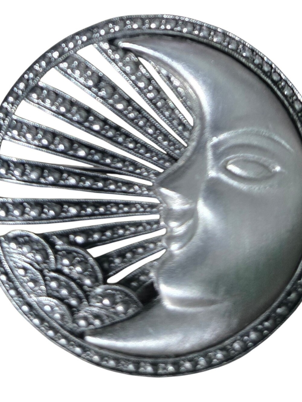 Crescent Moon Vintage Brooch